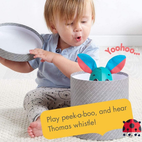 Продукт Tiny Love Wonder Buddy Синьото зайче Томас - Интерактивна играчка - 0 - BG Hlapeta